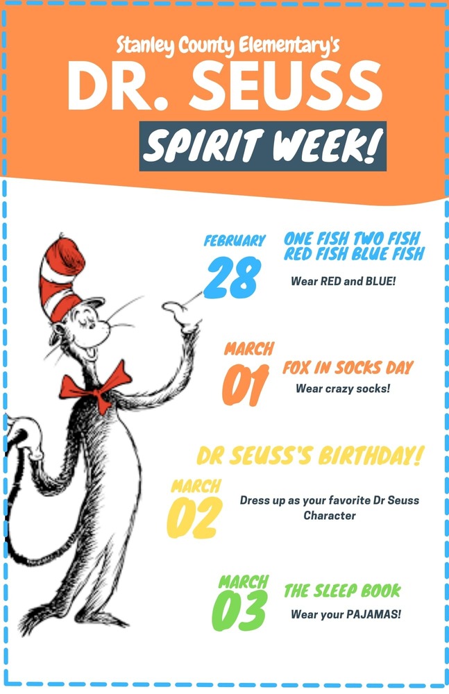Dr. Seuss Spirit Week
