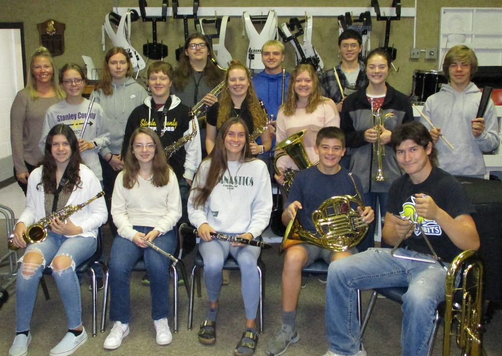 high school students selected for honor band